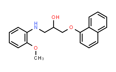 CAS No. 450363-95-8, 1-((2-Methoxyphenyl)amino)-3-(naphthalen-1-yloxy)propan-2-ol