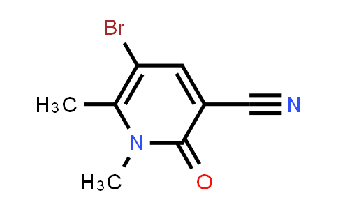 CAS No. 450841-30-2, 5-Bromo-1,6-dimethyl-2-oxo-1,2-dihydropyridine-3-carbonitrile