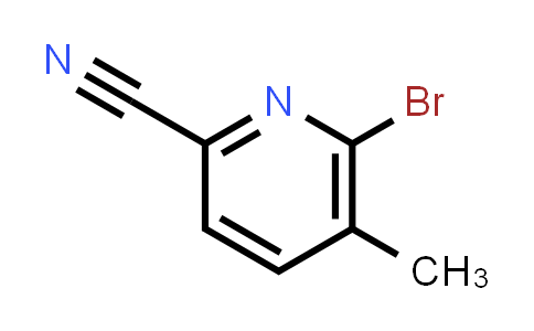 CAS No. 450844-27-6, 6-Bromo-5-methylpicolinonitrile