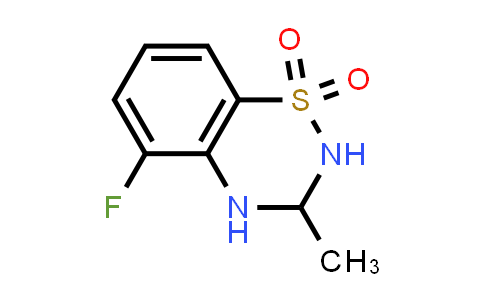 CAS No. 452307-81-2, 5-Fluoro-3-methyl-3,4-dihydro-2H-benzo[e][1,2,4]thiadiazine 1,1-dioxide