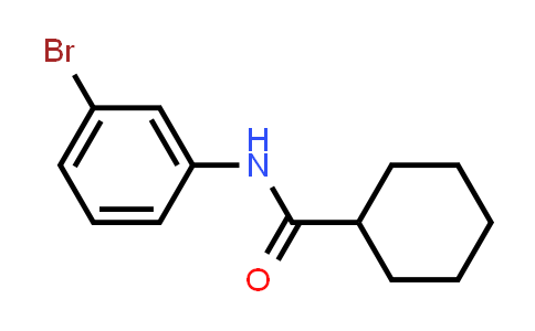 CAS No. 452365-99-0, N-(3-bromophenyl)cyclohexanecarboxamide