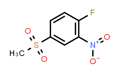 CAS No. 453-72-5, 1-Fluoro-4-(methylsulfonyl)-2-nitrobenzene