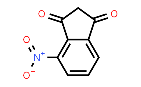 CAS No. 4535-07-3, 1,3-Indandione, 4-nitro-