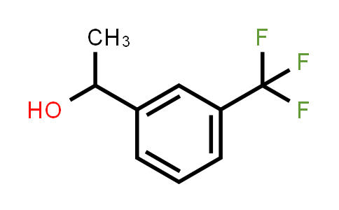 CAS No. 454-91-1, 1-(3-(Trifluoromethyl)phenyl)ethanol