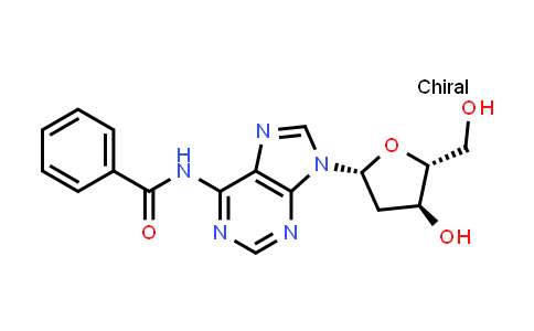 CAS No. 4546-72-9, N6-Benzoyl-2'-deoxyadenosine