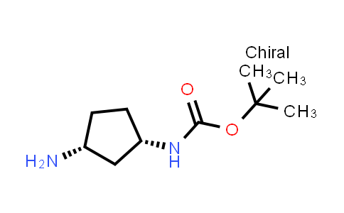 CAS No. 454709-98-9, tert-Butyl N-[cis-3-aminocyclopentyl]carbamate