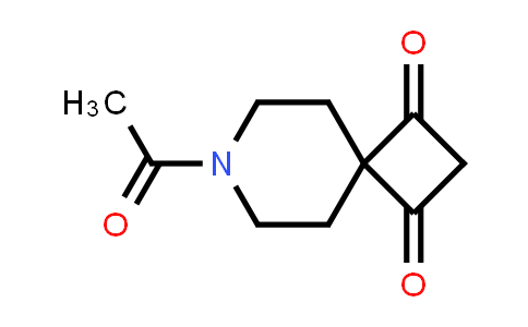 CAS No. 455264-57-0, 7-Azaspiro[3.5]nonane-1,3-dione, 7-acetyl-