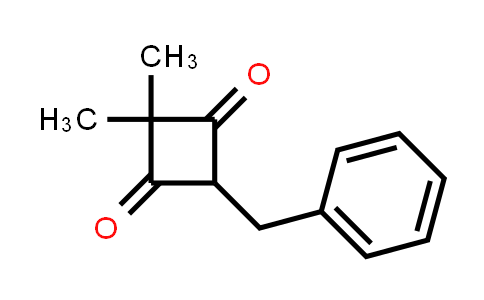 CAS No. 455264-93-4, 1,3-Cyclobutanedione, 2,2-dimethyl-4-(phenylmethyl)-