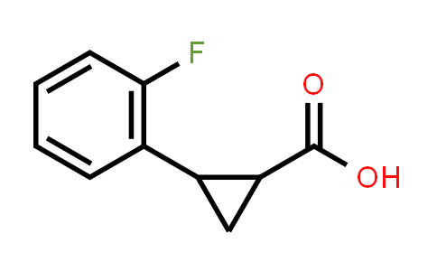 CAS No. 455267-56-8, 2-(2-Fluoro-phenyl)-cyclopropanecarboxylic acid