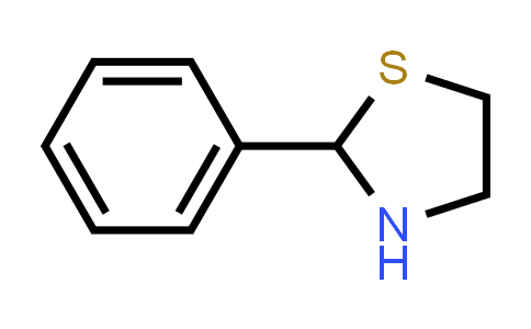 CAS No. 4569-82-8, 2-Phenyl-1,3-thiazolidine