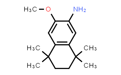 CAS No. 457065-49-5, 3-Methoxy-5,5,8,8-tetramethyl-6,7-dihydronaphthalen-2-amine