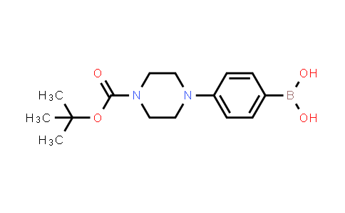 CAS No. 457613-78-4, (4-(4-(tert-Butoxycarbonyl)piperazin-1-yl)phenyl)boronic acid