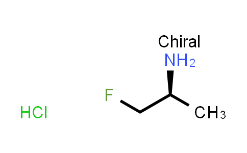 CAS No. 458560-63-9, (S)-1-Fluoropropan-2-amine hydrochloride