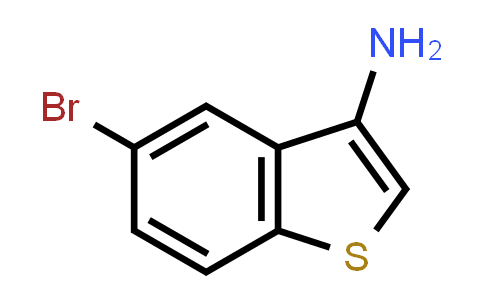 CAS No. 45859-82-3, Benzo[b]thiophen-3-amine, 5-bromo-