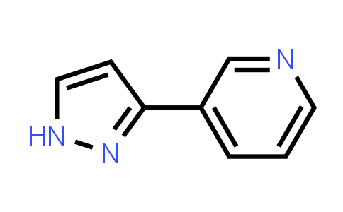 CAS No. 45887-08-9, 3-(1H-Pyrazol-3-yl)pyridine