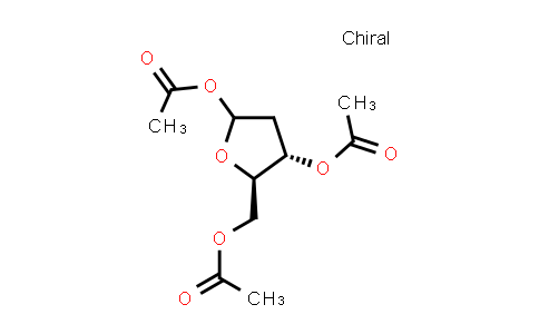CAS No. 4594-52-9, D-erythro-Pentofuranose, 2-deoxy-, 1,3,5-triacetate