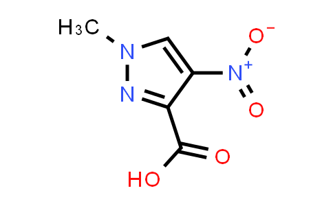 CAS No. 4598-86-1, 1-Methyl-4-nitro-1H-pyrazole-3-carboxylic acid