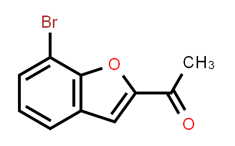 CAS No. 460086-95-7, 1-(7-Bromobenzofuran-2-yl)ethanone
