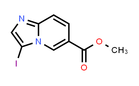 CAS No. 460087-82-5, Methyl 3-iodoimidazo[1,2-a]pyridine-6-carboxylate