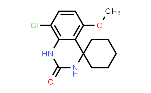 CAS No. 460346-02-5, 8'-Chloro-5'-methoxy-1'H-spiro[cyclohexane-1,4'-quinazolin]-2'(3'H)-one