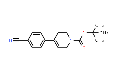 CAS No. 460365-08-6, tert-Butyl 4-(4-cyanophenyl)-3,6-dihydropyridine-1(2H)-carboxylate