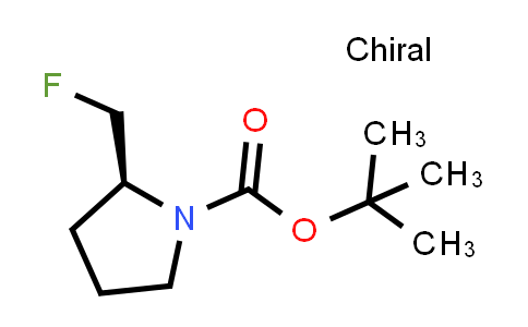 CAS No. 460748-84-9, (S)-tert-Butyl 2-(fluoromethyl)pyrrolidine-1-carboxylate
