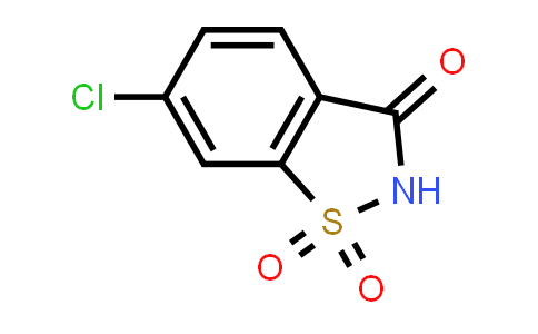 CAS No. 46149-10-4, 6-Chlorobenzo[d]isothiazol-3(2H)-one 1,1-dioxide