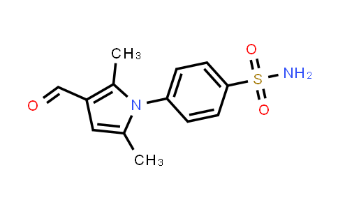 CAS No. 462078-24-6, 4-(3-Formyl-2,5-dimethyl-1h-pyrrol-1-yl)benzenesulfonamide