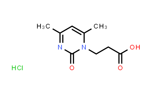 CAS No. 463929-54-6, 3-(4,6-Dimethyl-2-oxopyrimidin-1(2H)-yl)propanoic acid hydrochloride