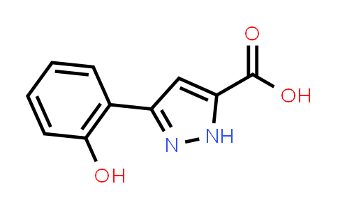 CAS No. 46393-99-1, 3-(2-Hydroxyphenyl)-1H-pyrazole-5-carboxylic acid