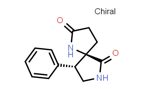 CAS No. 464201-13-6, 1,7-Diazaspiro[4.4]nonane-2,6-dione, 9-phenyl-, (5R,9S)-rel-
