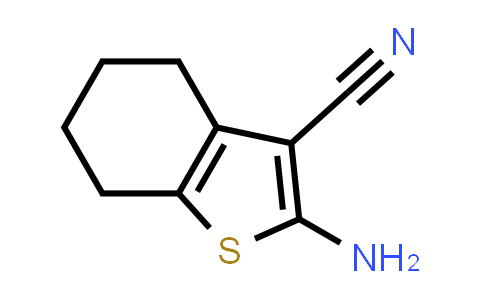 CAS No. 4651-91-6, 2-Amino-4,5,6,7-tetrahydrobenzo[b]thiophene-3-carbonitrile