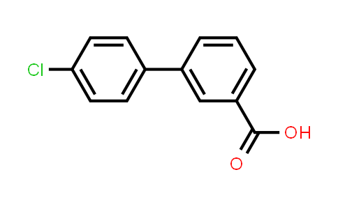 CAS No. 4655-10-1, [1,1'-Biphenyl]-3-carboxylic acid, 4'-chloro-