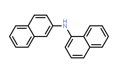 CAS No. 4669-06-1, N-(Naphthalen-2-yl)naphthalen-1-amine