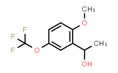 CAS No. 468074-91-1, 1-(2-Methoxy-5-(trifluoromethoxy)phenyl)ethanol