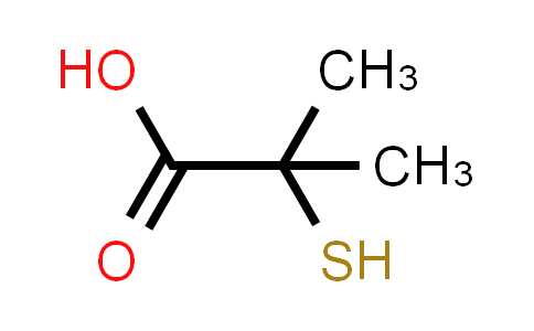 CAS No. 4695-31-2, 2-Mercapto-2-methylpropanoic acid