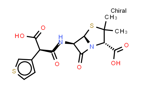 CAS No. 4697-14-7, Ticarcillin (disodium)