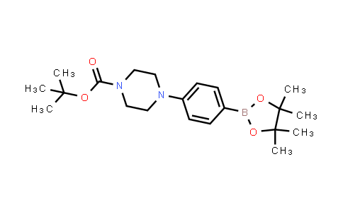 CAS No. 470478-90-1, tert-Butyl 4-(4-(4,4,5,5-tetramethyl-1,3,2-dioxaborolan-2-yl)phenyl)piperazine-1-carboxylate