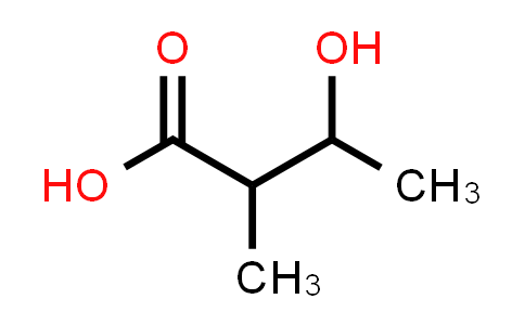 CAS No. 473-86-9, 3-Hydroxy-2-methyl-Butanoic acid