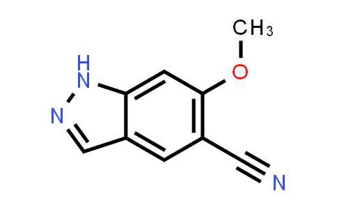 CAS No. 473417-50-4, 6-Methoxy-1H-indazole-5-carbonitrile
