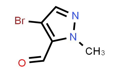CAS No. 473528-88-0, 4-Bromo-1-methyl-1H-pyrazole-5-carbaldehyde