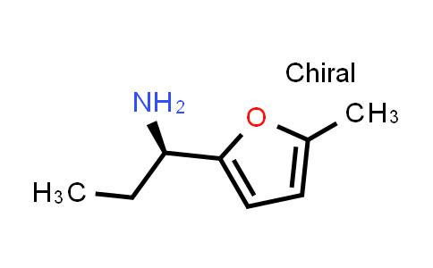 CAS No. 473732-94-4, 2-Furanmethanamine, α-ethyl-5-methyl-, (αR)-