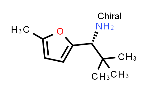 CAS No. 473733-30-1, (R)-2,2-Dimethyl-1-(5-methylfuran-2-yl)propan-1-amine