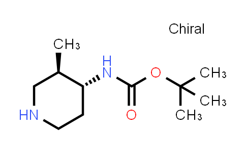 CAS No. 473839-07-5, rel-tert-Butyl ((3R,4R)-3-methylpiperidin-4-yl)carbamate