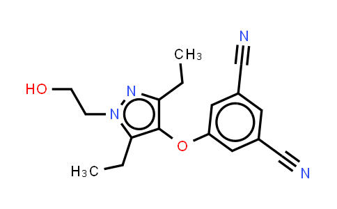 473921-12-9 | 3-氰基-5-[[3,5-二乙基-1-(2-羟基乙基)-1H-吡唑-4-基]氧基]苯腈