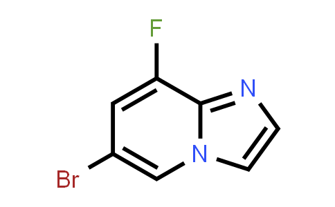 CAS No. 474709-06-3, 6-Bromo-8-fluoroimidazo[1,2-a]pyridine