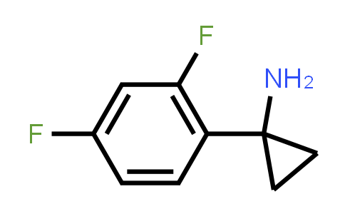 CAS No. 474709-81-4, Cyclopropanamine, 1-(2,4-difluorophenyl)-