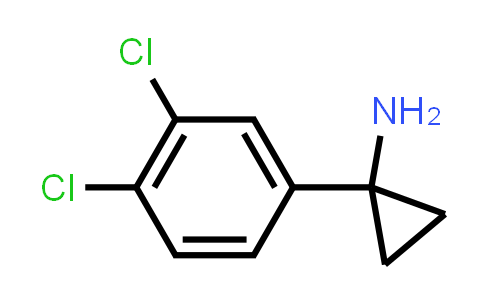 CAS No. 474709-82-5, Cyclopropanamine, 1-(3,4-dichlorophenyl)-