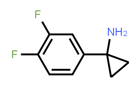 CAS No. 474709-85-8, 1-(3,4-Difluorophenyl)cyclopropan-1-amine