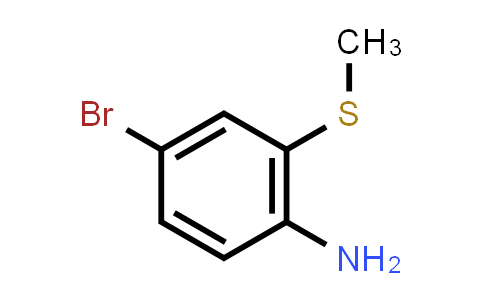 CAS No. 475089-07-7, 4-Bromo-2-(methylthio)aniline